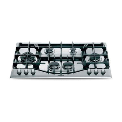 electric 5 burner gas cooktop in Gokals, fiji with the Ariston 90cm Cooktop ( PH 960 T GH AUS .1 ) angled front-view